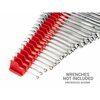 Tekton 20-Tool Modular Slotted Organizer Set, Red OTM92220